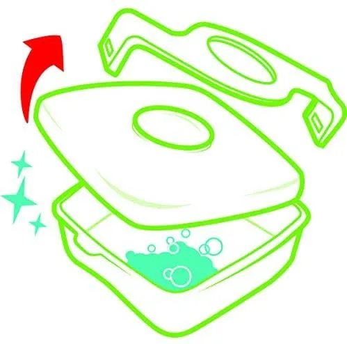 ■ Maped - Picnik Concept - Twist Snack Box - Red