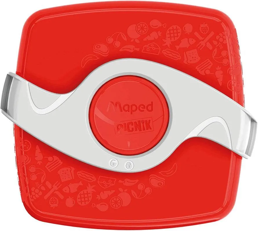 ■ Maped - Picnik Concept - Twist Snack Box - Red