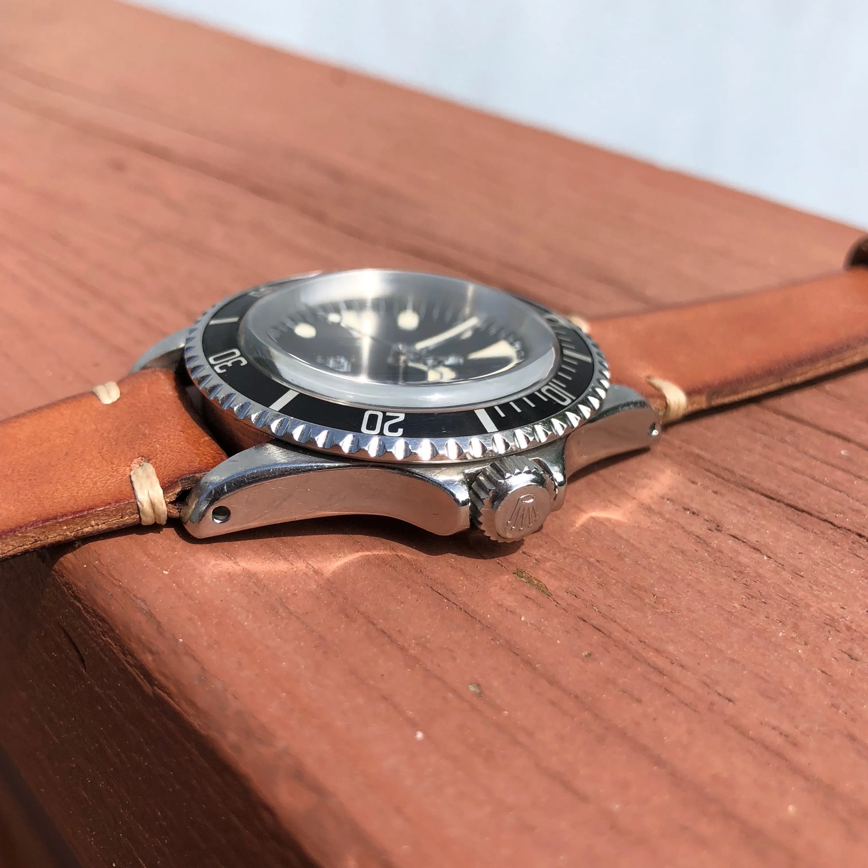 1968 Rolex Submariner 5512 Meters First Cream Patina Automatic Cal 1570 Wristwatch