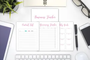 2020 Printable Business Planner Tracker
