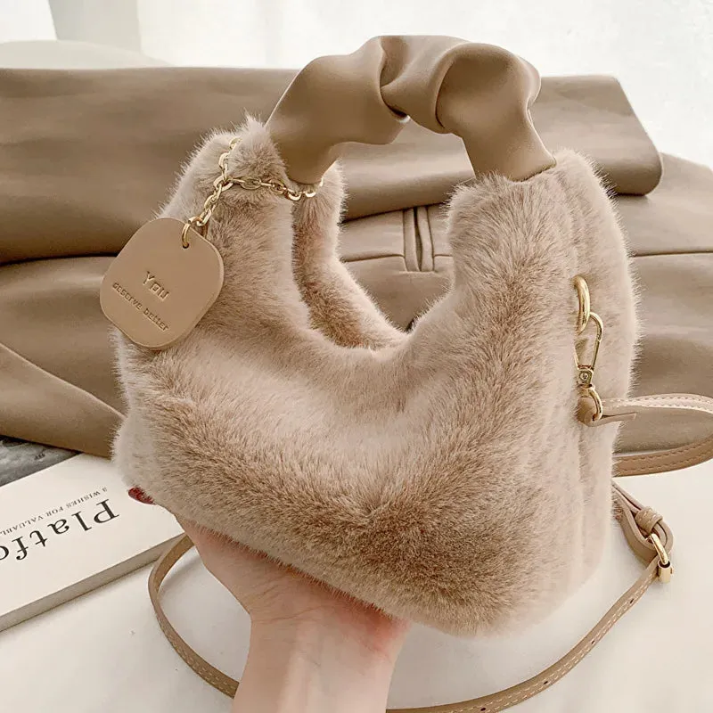 2024 New Pu Leather Women'S Crossbody Bags With Stylish Red Wide Shoulder Strap Fashionable Shoulder Solid Color Underarm Bags