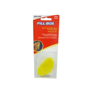 3 Compartment Pill Box