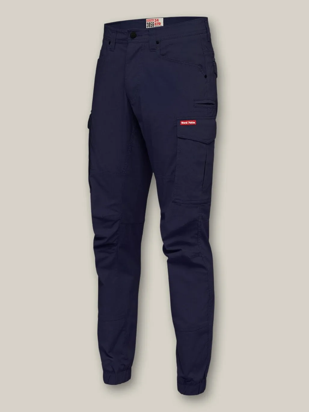 3056 - 3056 Cuffed Cotton Cargo Work Pants