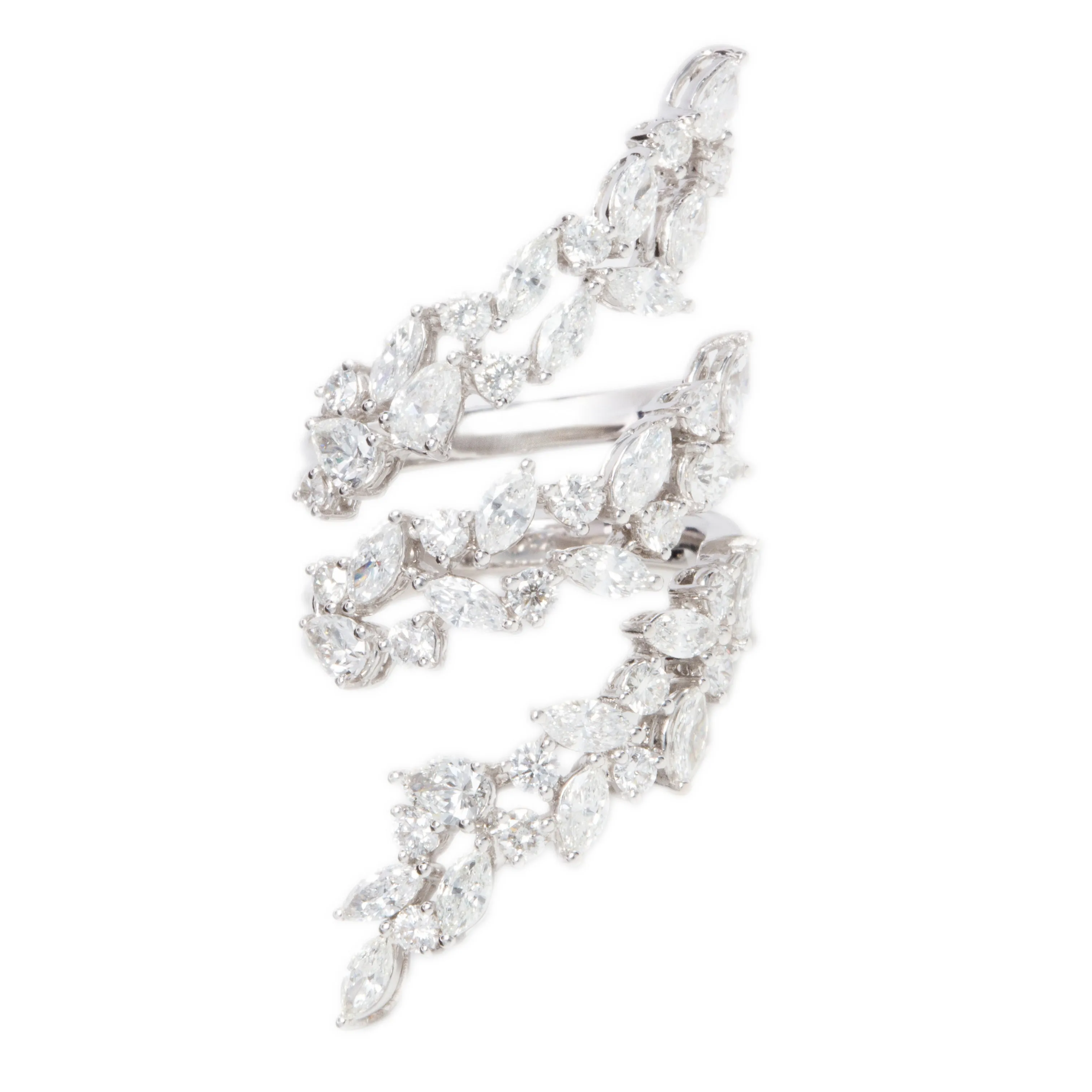 4.30ct 18k White Gold Diamond Ring