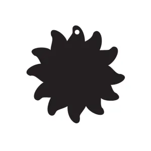 45mm Super Sun Charms - 2 pair set