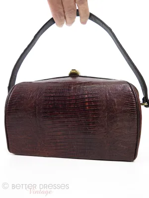 50s Lizard Box Purse