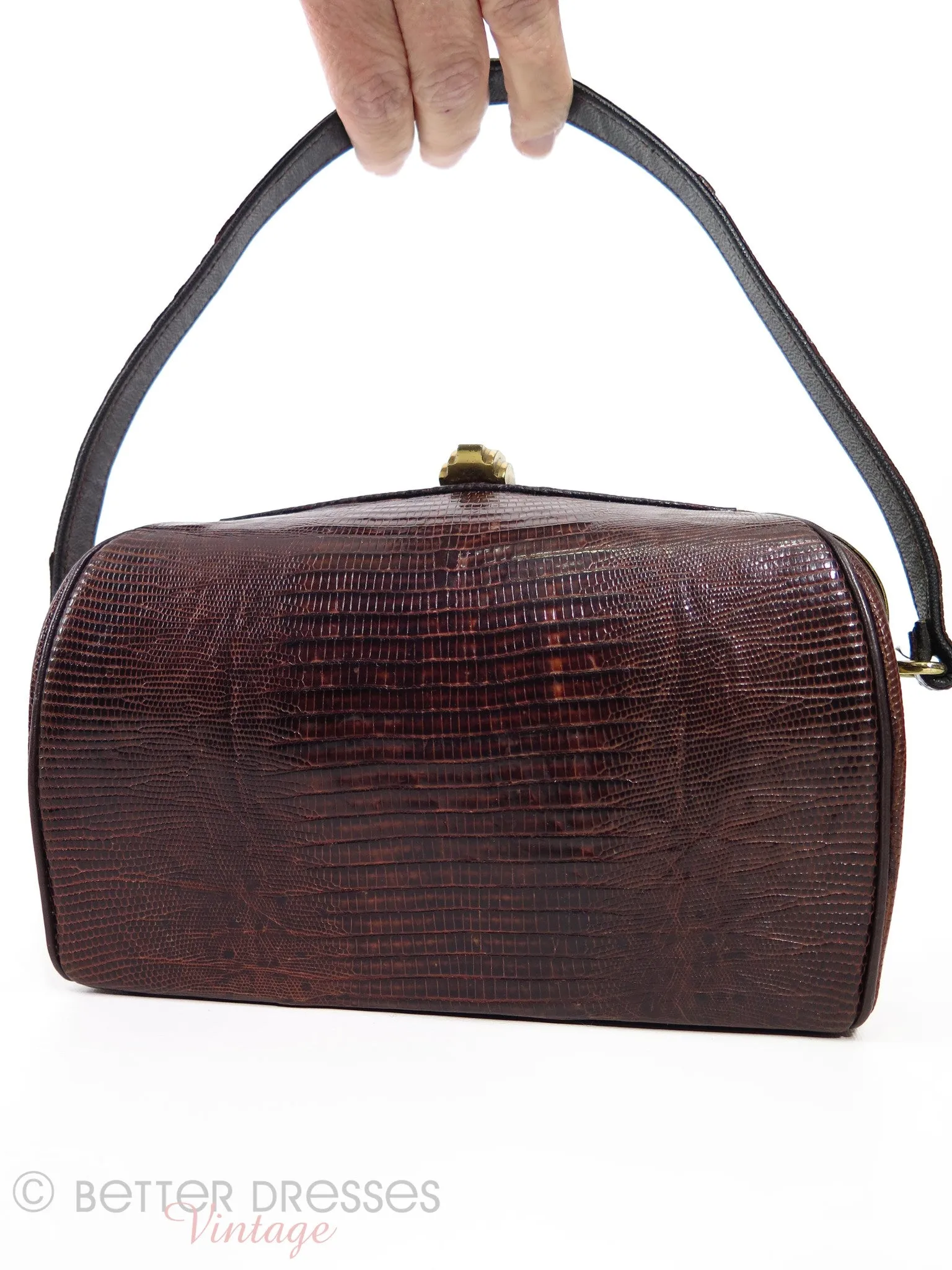 50s Lizard Box Purse
