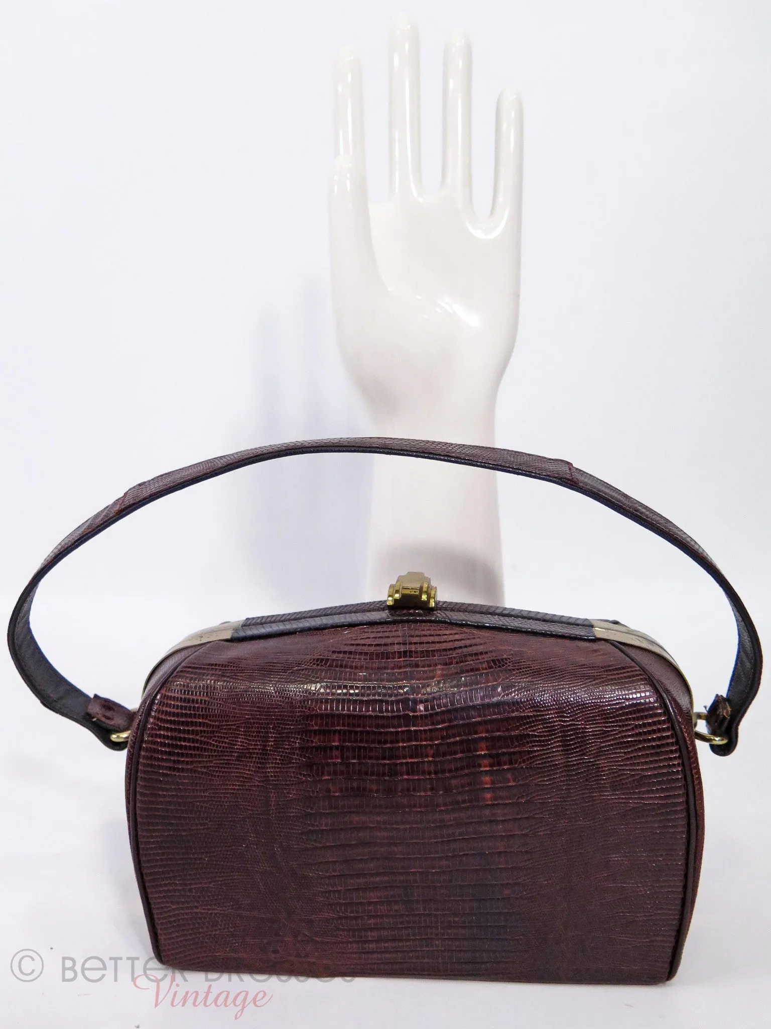 50s Lizard Box Purse