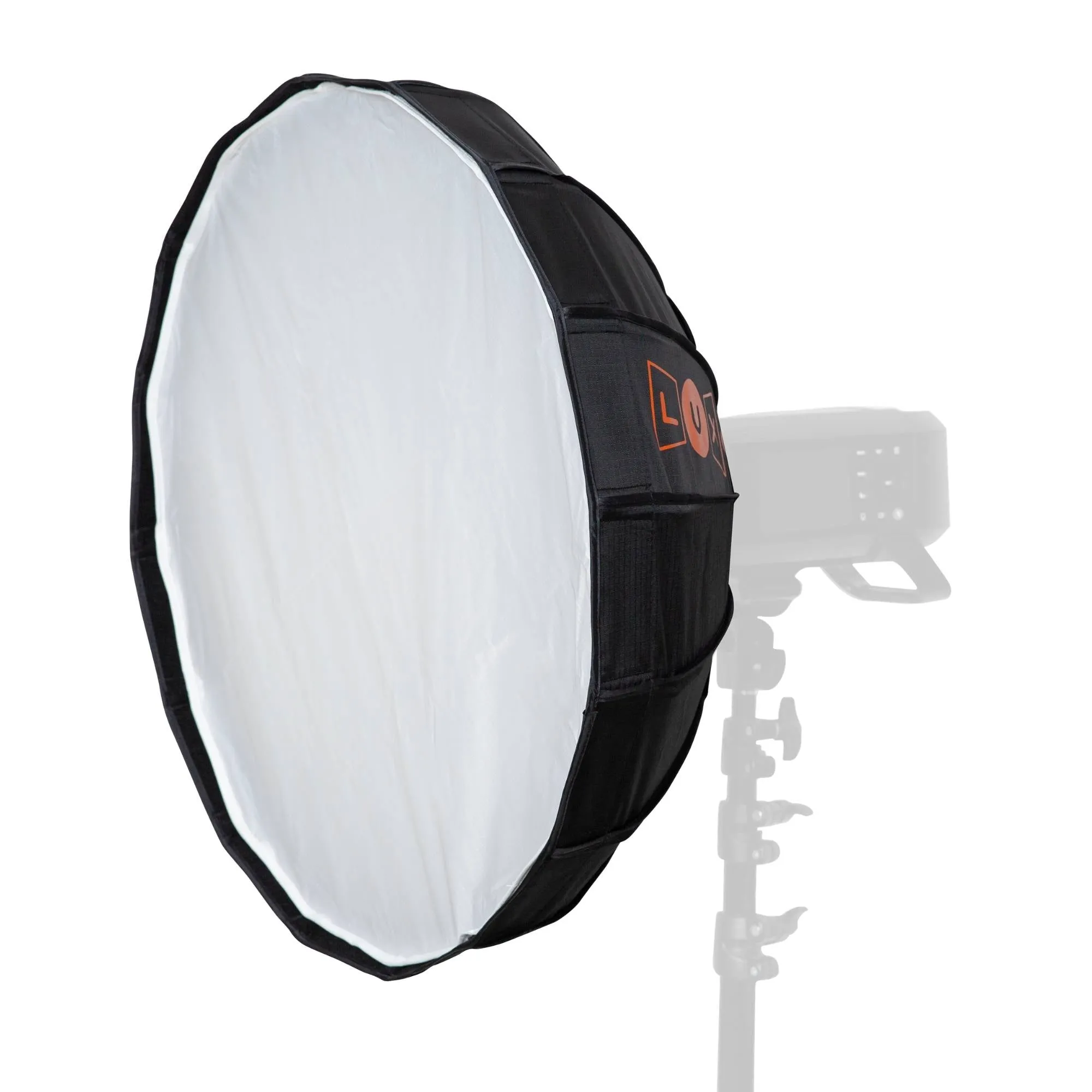 65cm 16 Rod Folding Beauty Dish Softbox - Bowens Mount - Quick Open/Close
