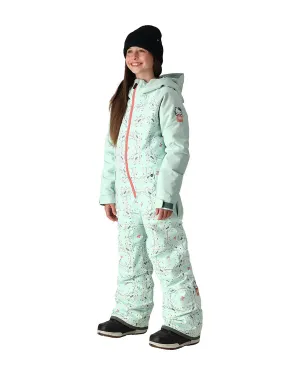 686 Kids' Shine Insulated One-Piece Hello Kitty Seaglass Bandana 2025