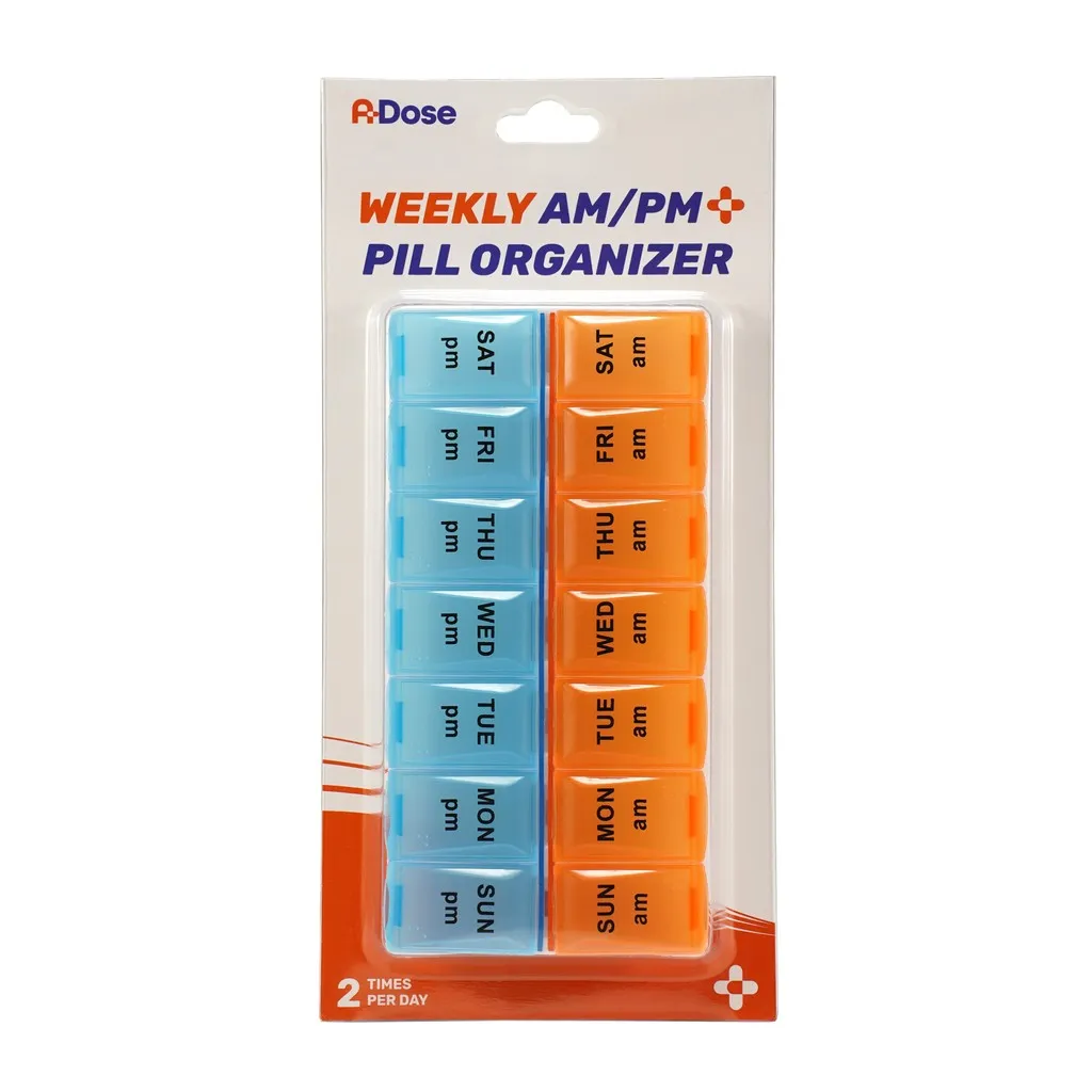 A-Dose Weekly AM/PM Pill Organizer (14 Compartments) 1's
