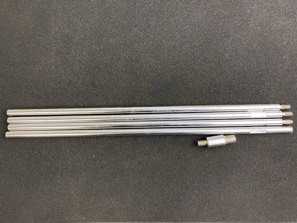 Accumulator Bladder Pull Rods with Adapter 64", 4pcs, T800125