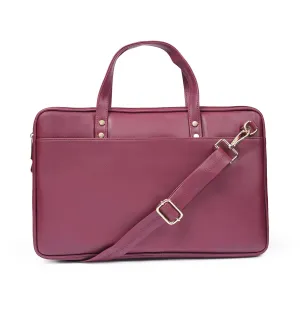 Aero Laptop Bag - Burgundy