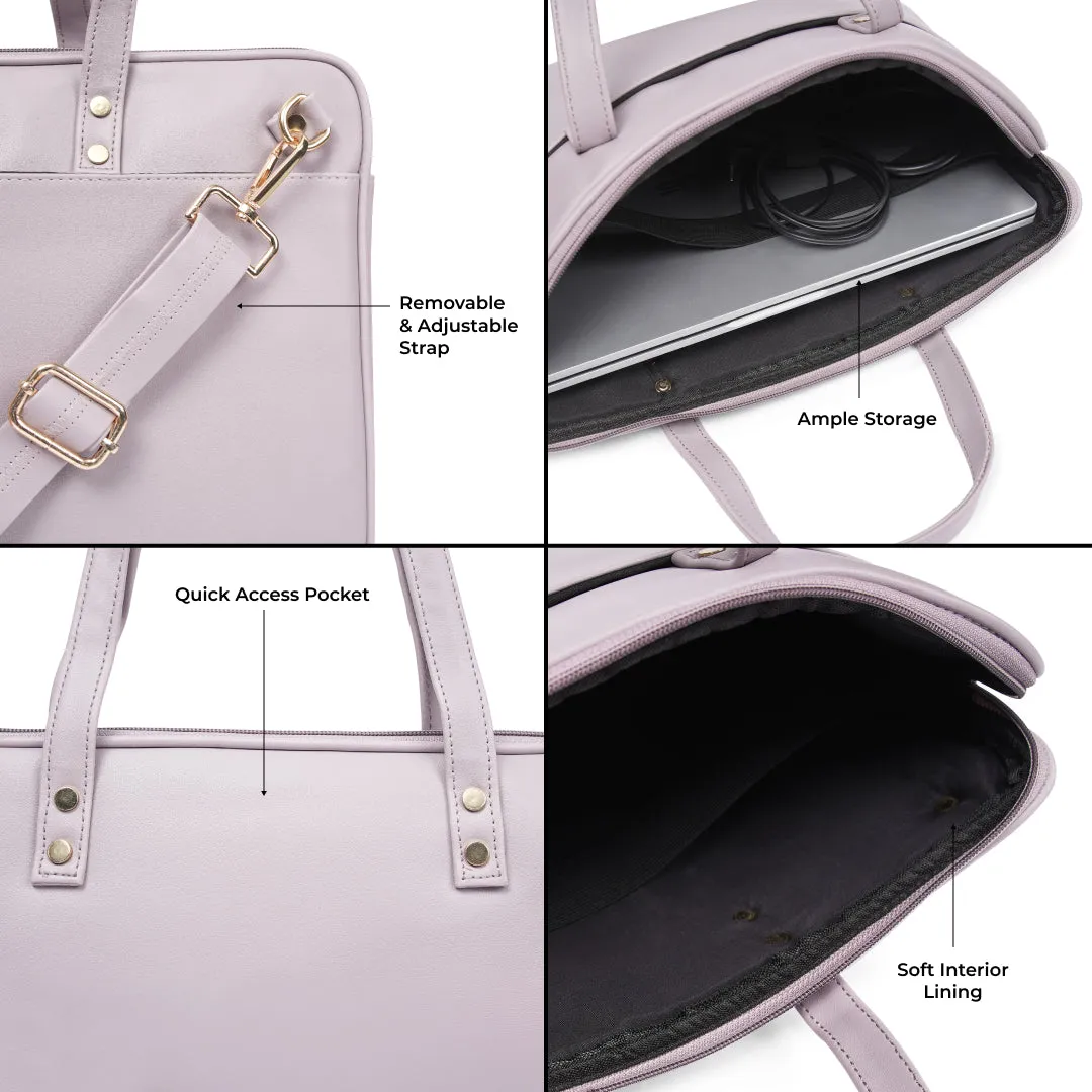 Aero Laptop Bag - French Lilac