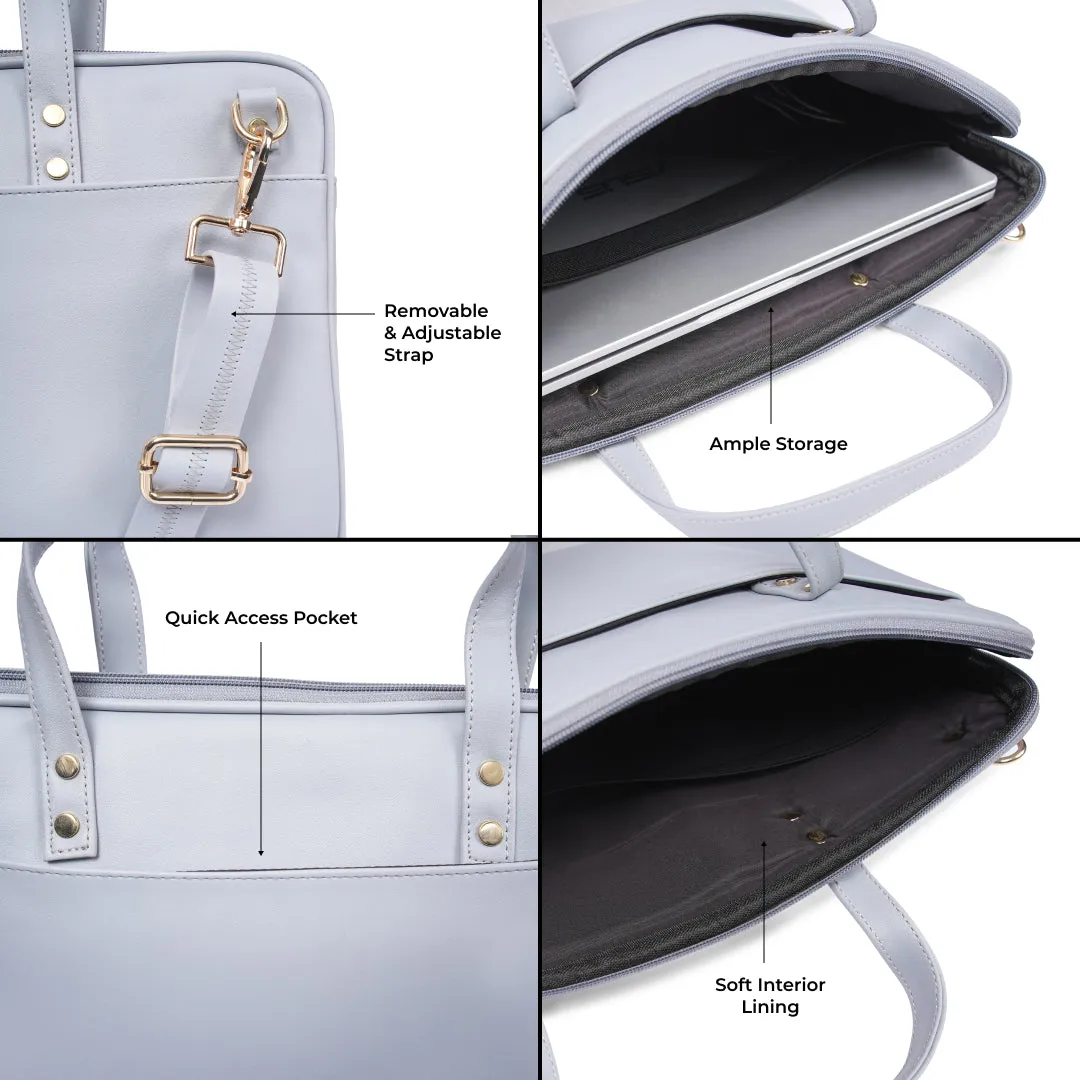 Aero Laptop Bag - Ice Blue