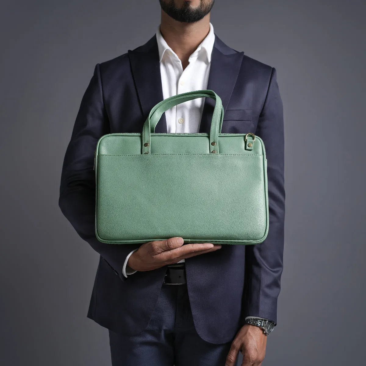 Aero Laptop Bag - Mint Green
