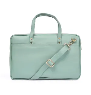 Aero Laptop Bag - Mint Green