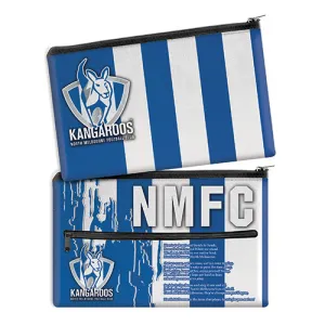 AFL SONG PENCIL CASE NORTH MELBOURNE KANGAROOS