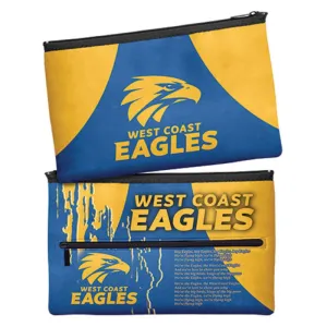 AFL SONG PENCIL CASE WEST COAST EAGLES