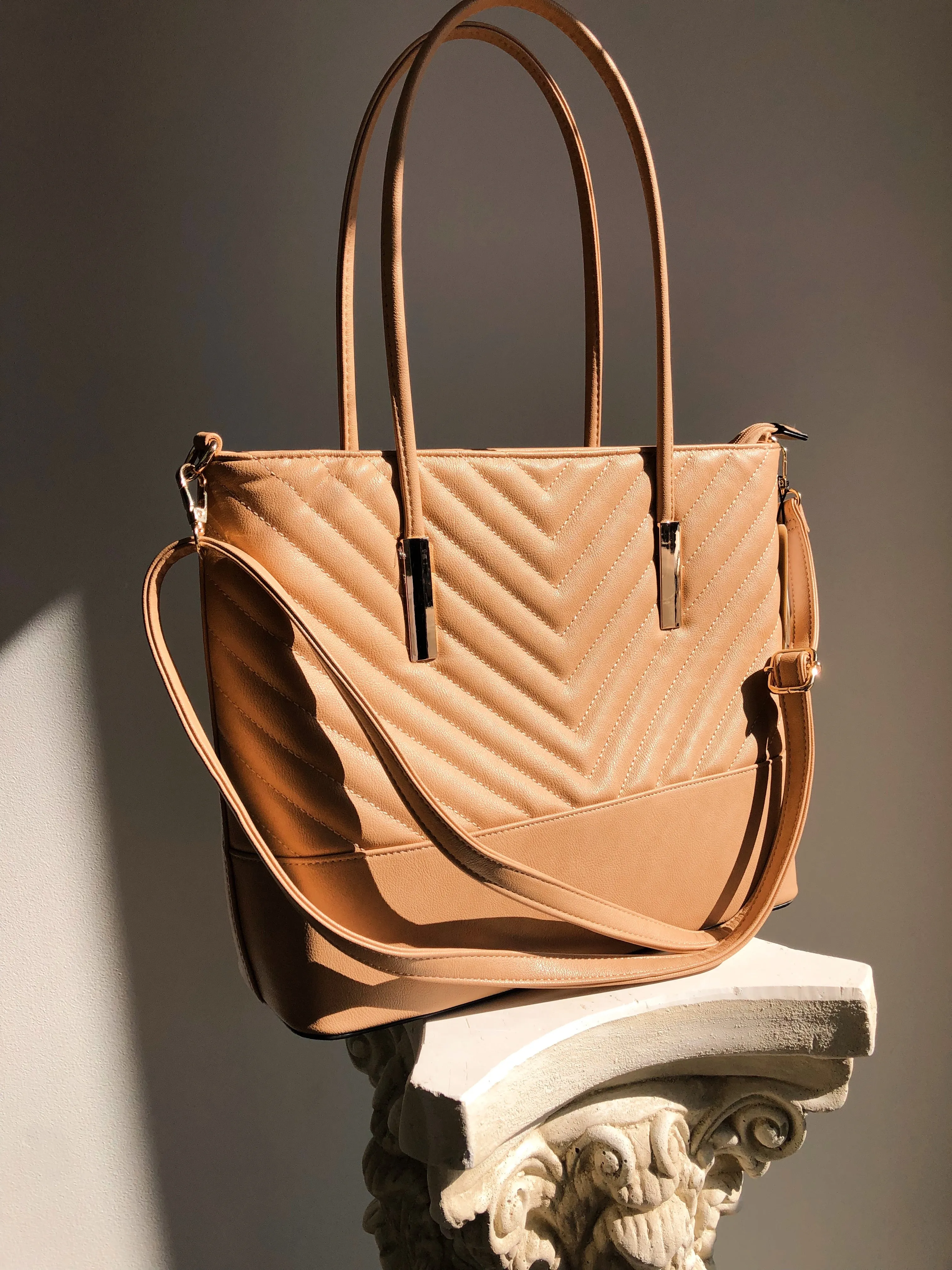 After You, Large Taupe Purse