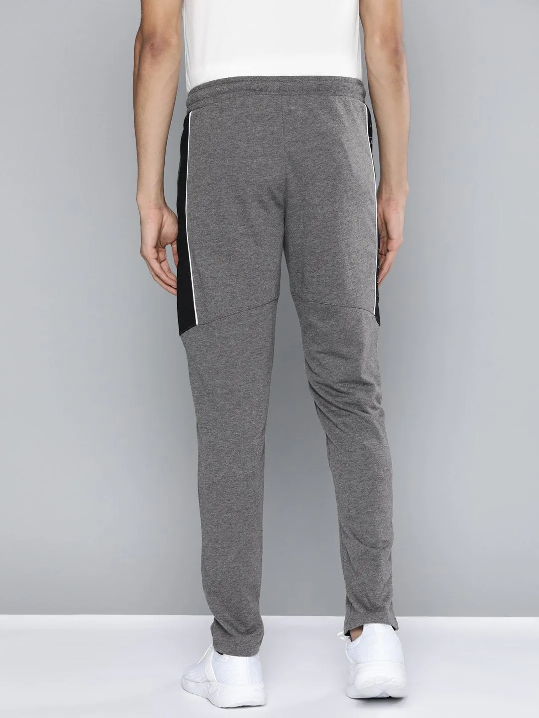 Alcis Men Grey Solid Track Pant