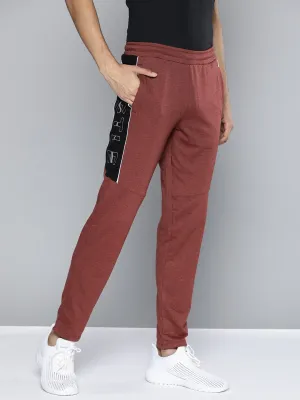 Alcis Men Red Solid Track Pant