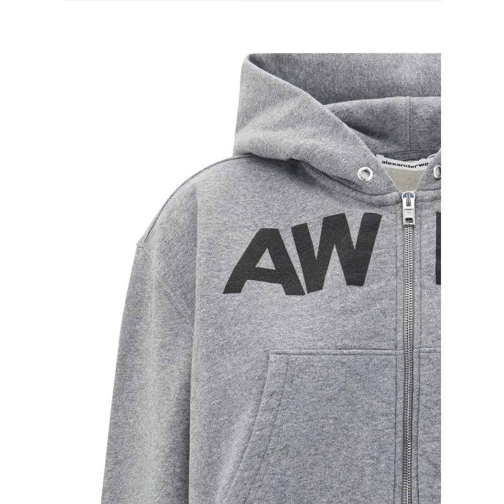 Alexander Wang Cropped Hoodie