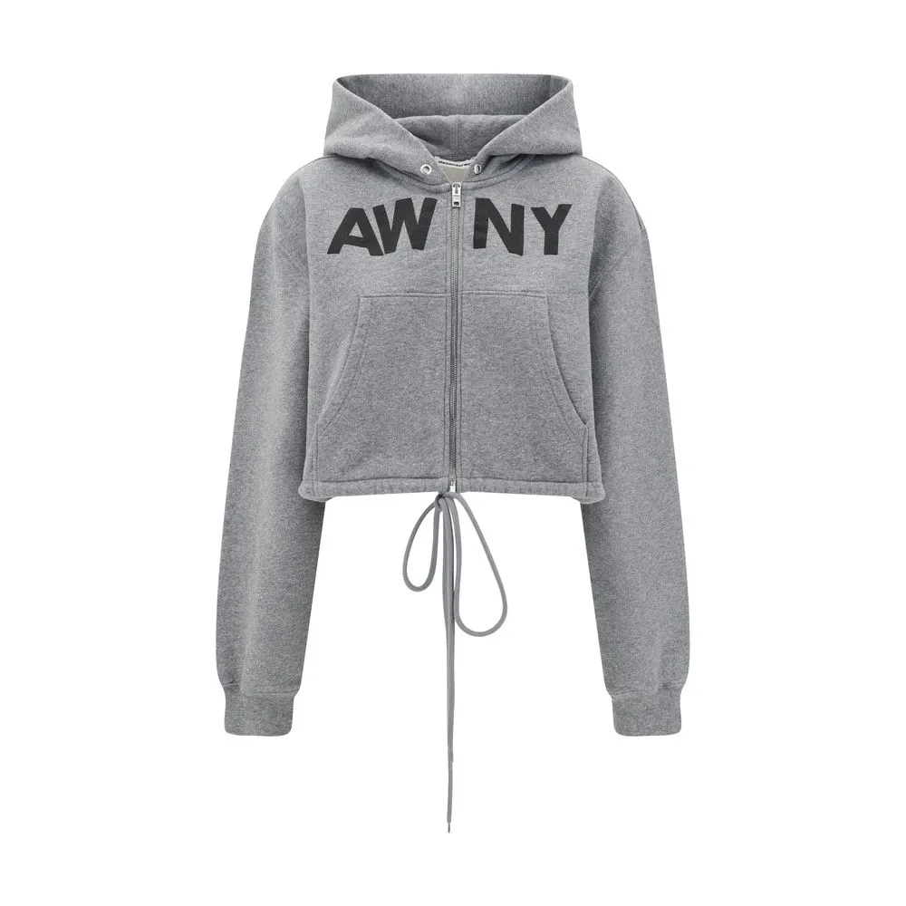 Alexander Wang Cropped Hoodie
