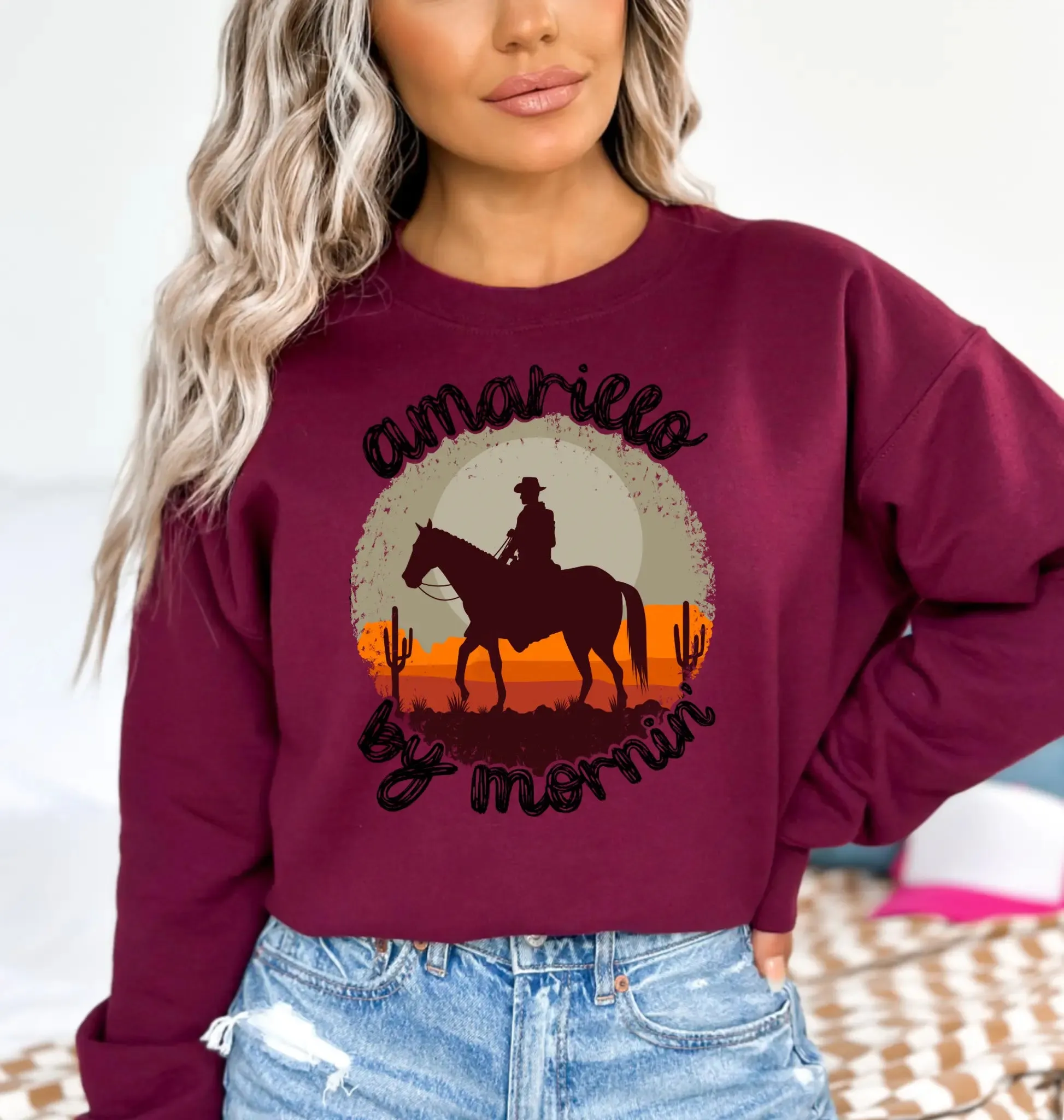 Amarillo Graphic Top (Multiple styles & Colors)