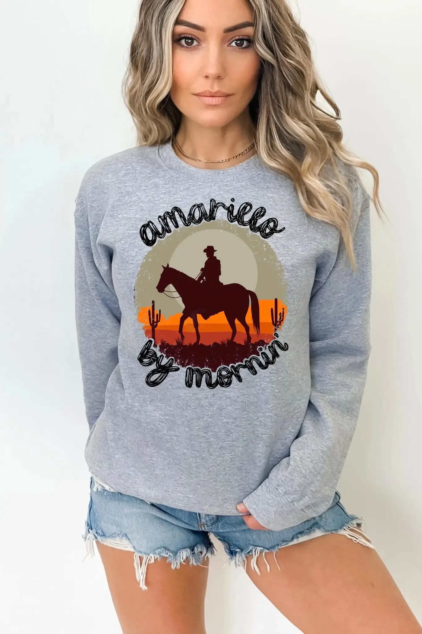 Amarillo Graphic Top (Multiple styles & Colors)
