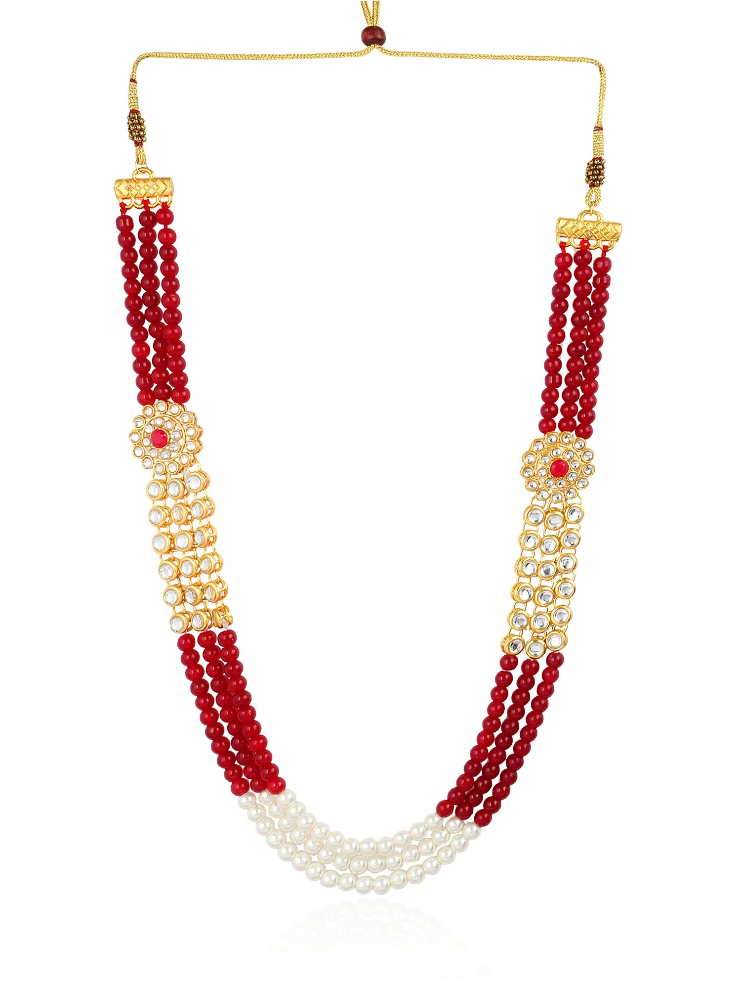 Antique Rani Haar Kundan Necklace Set for Women