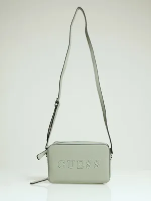 Artemis Mini Double Zip Crossbody Bag - Sage