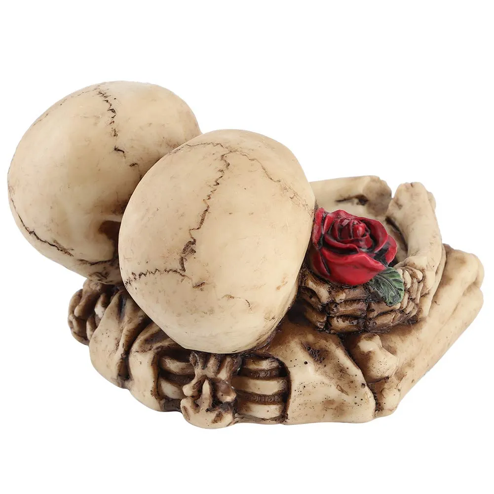 Ashes Tray, Unique Skeleton Shape Fashion Beautiful Ashtray Cigar Ashtray Composite Application for Cool Smokers Decorations for Gentleman
