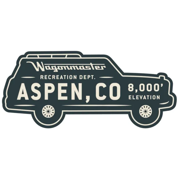 Aspen, Colorado - Recreation Department Sticker