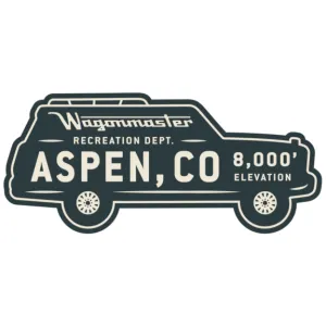 Aspen, Colorado - Recreation Department Sticker