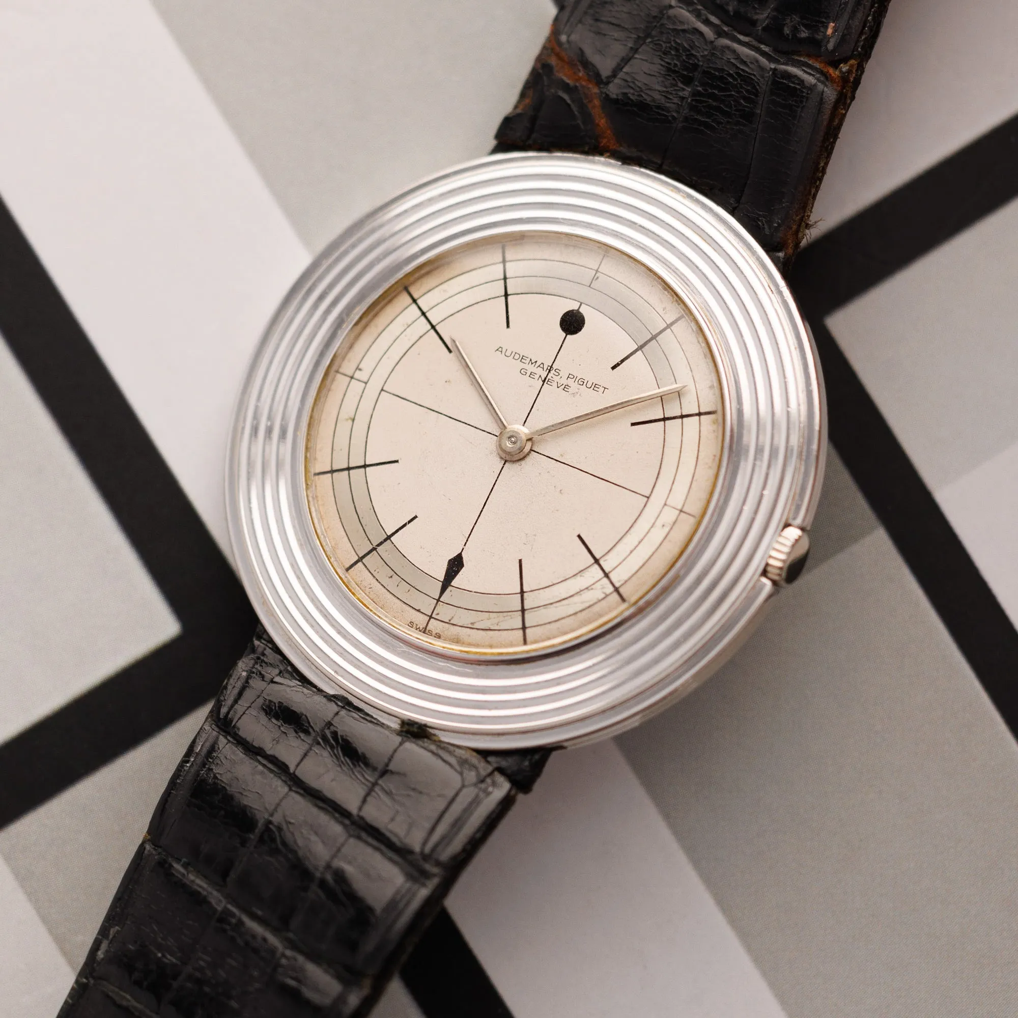 Audemars Piguet White Gold Disco Volante
