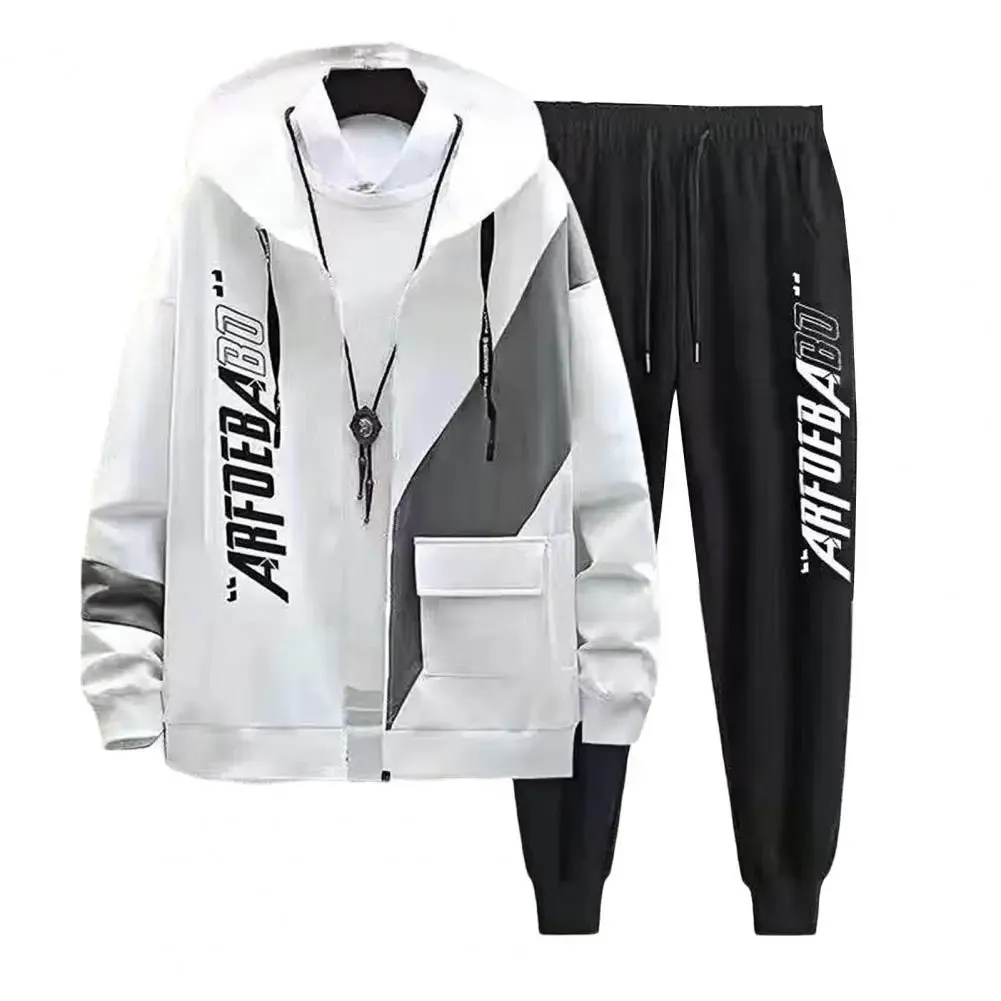 Autumn Letter Print Tracksuit