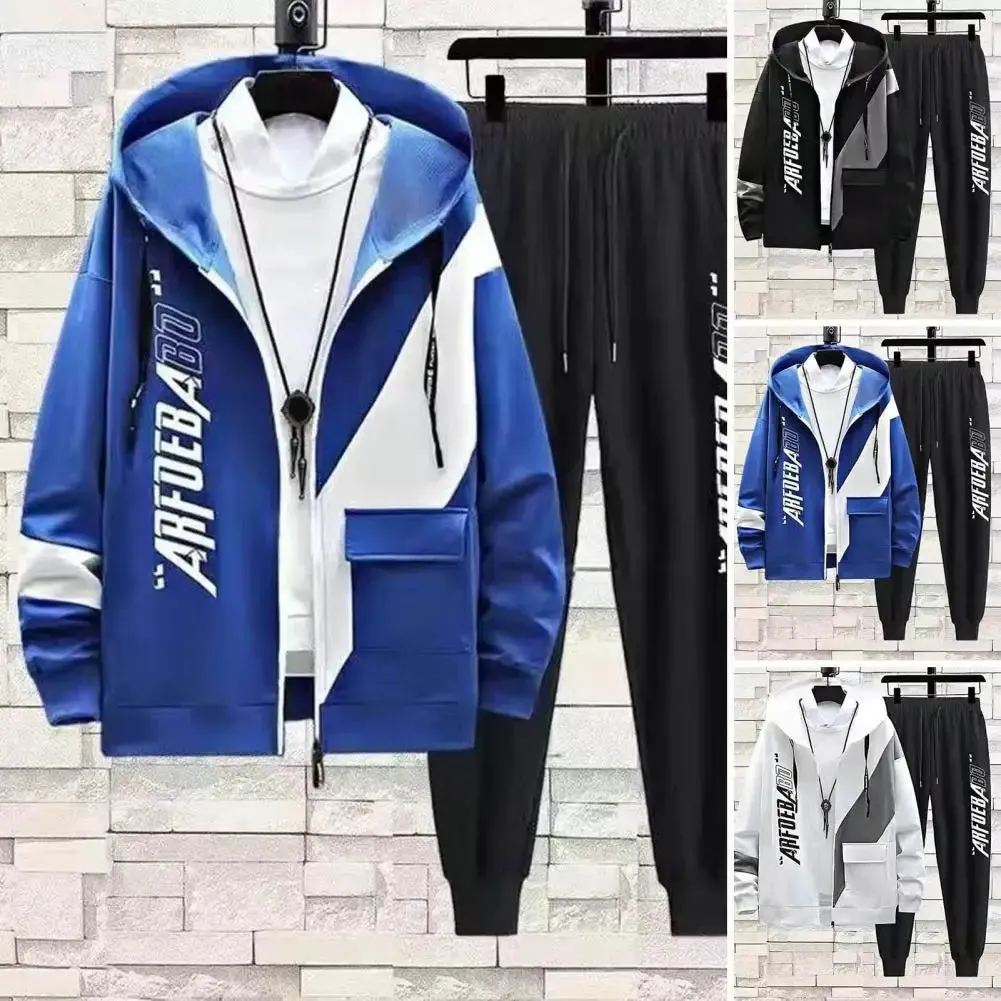 Autumn Letter Print Tracksuit
