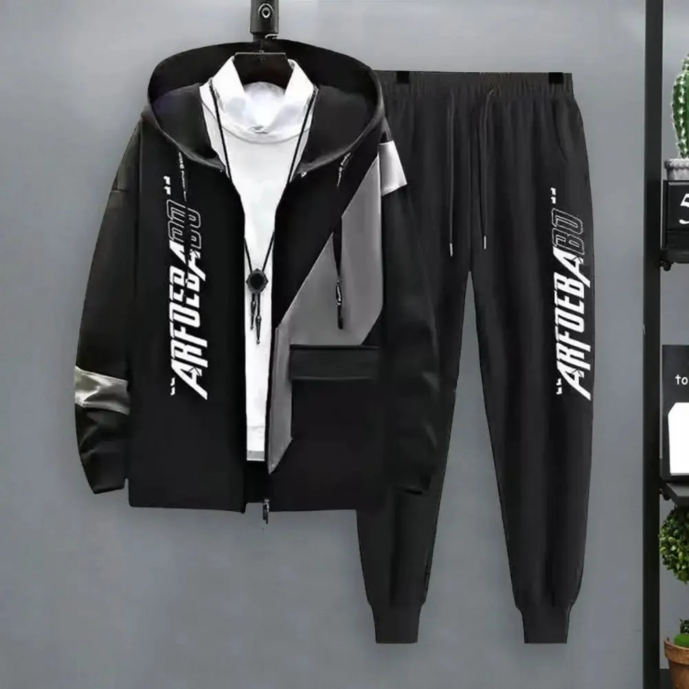 Autumn Letter Print Tracksuit
