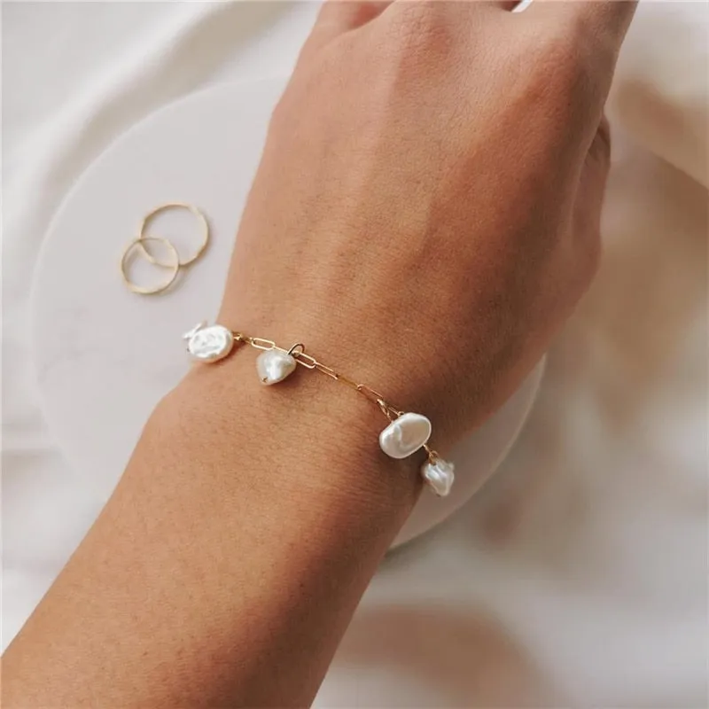 Baroque Pearl Bracelet
