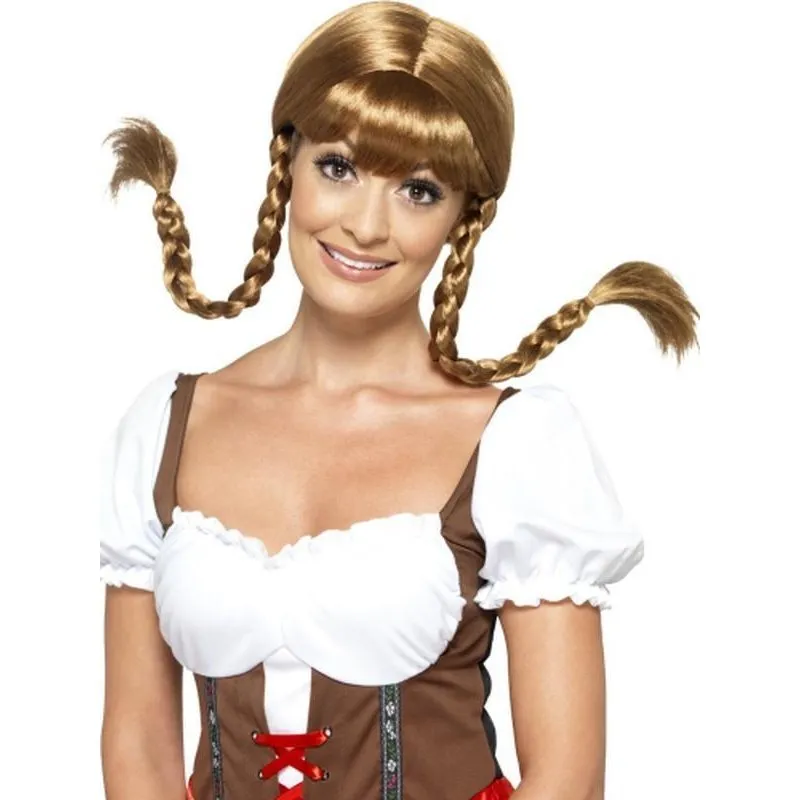 Bavarian Babe Wig, Plaited