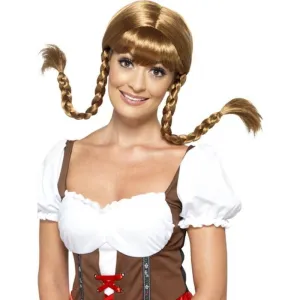 Bavarian Babe Wig, Plaited
