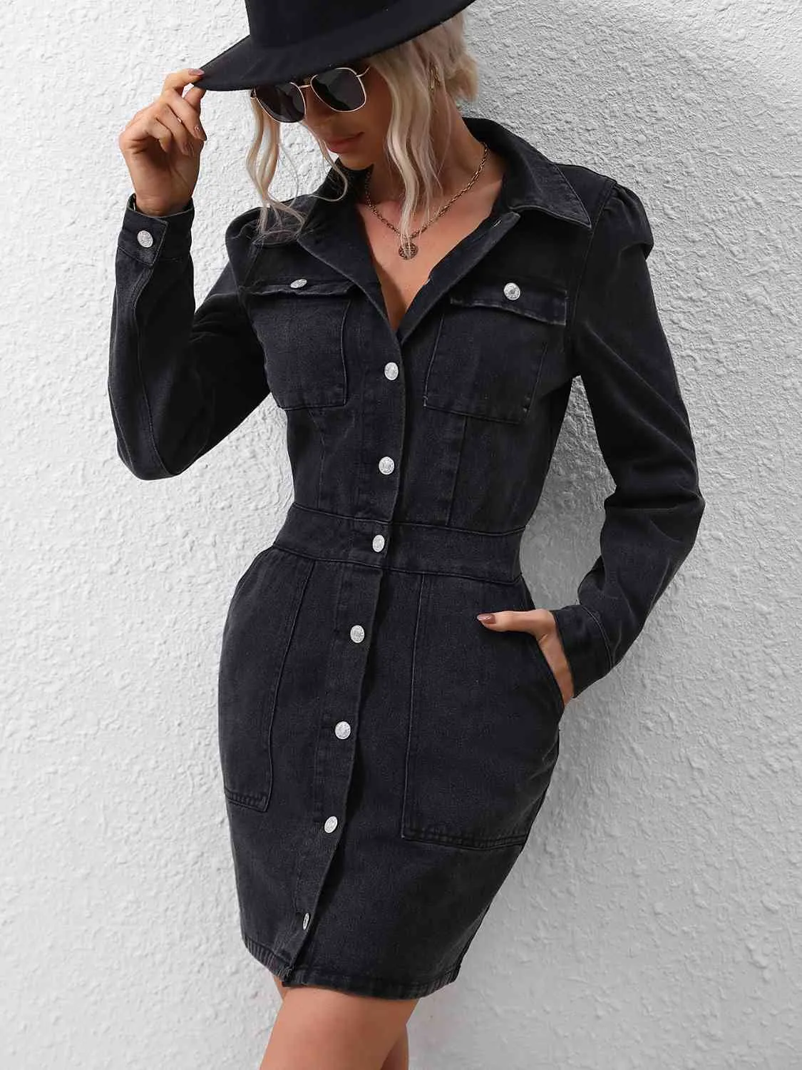 Becky Denim Dress
