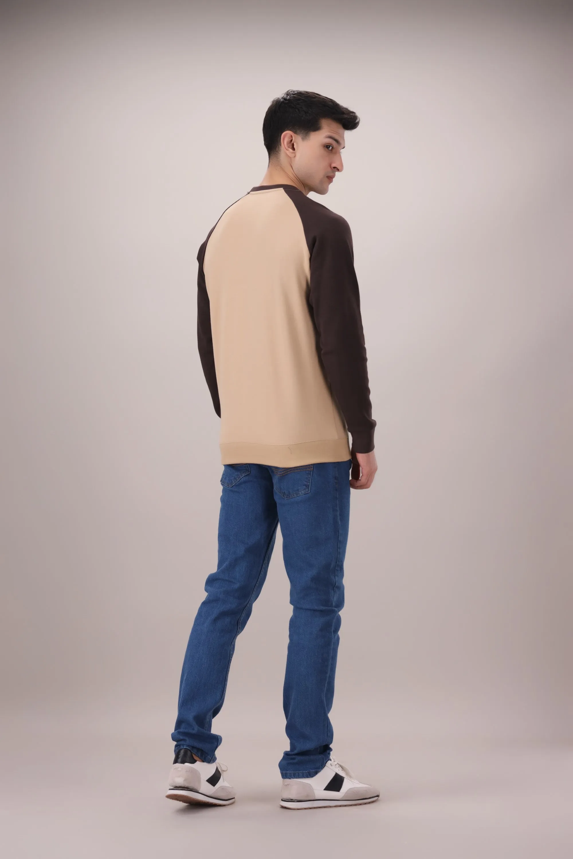 Beige Sweat Shirt