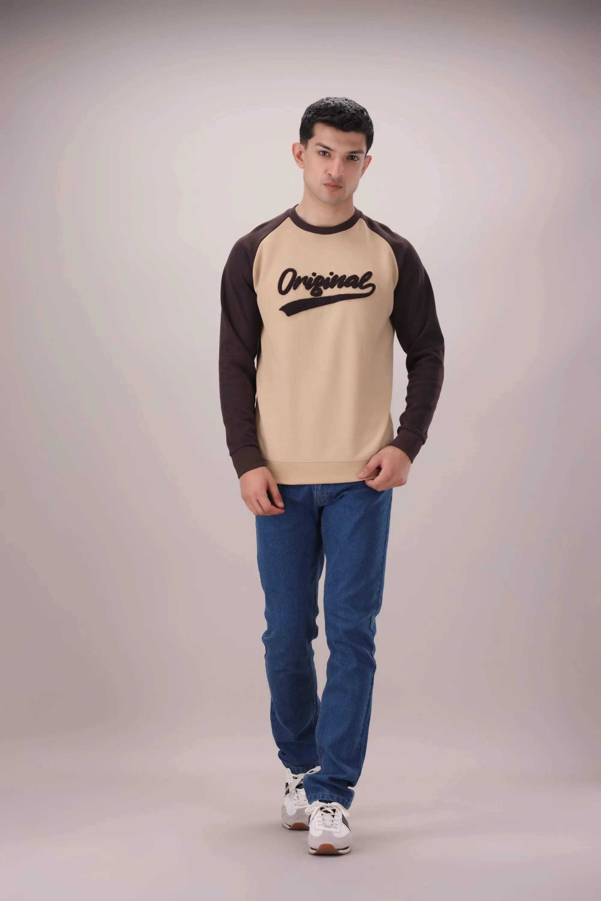 Beige Sweat Shirt