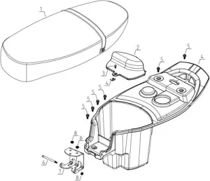 Bellissima 50 Seating Washer   - Glove Compartment