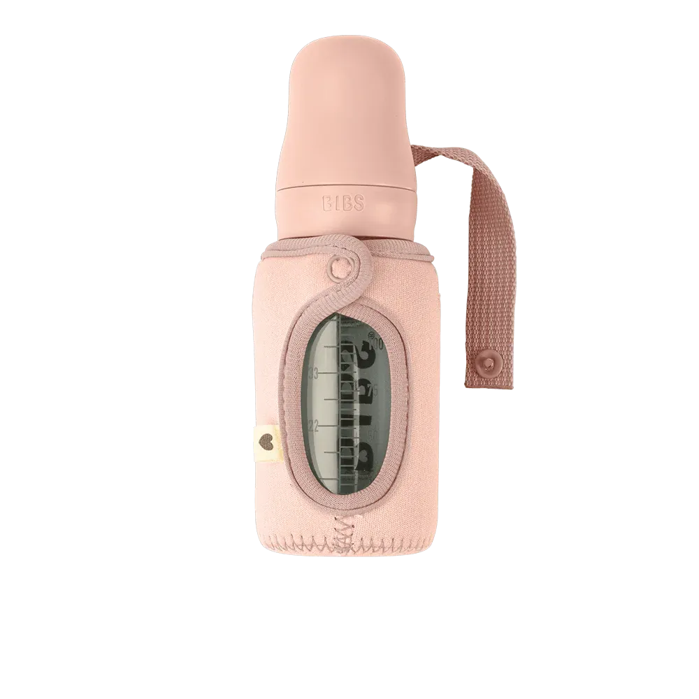 Bibs Baby Bottle Sleeve Small - Blush