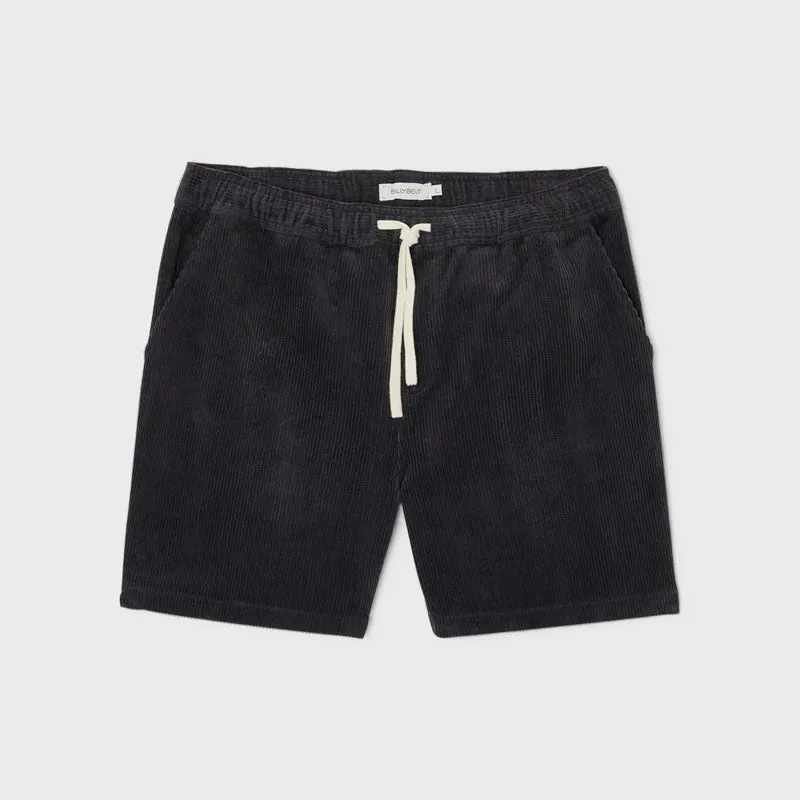 BILLYBELT Velvet Beach Horizon Shorts in Anthracite