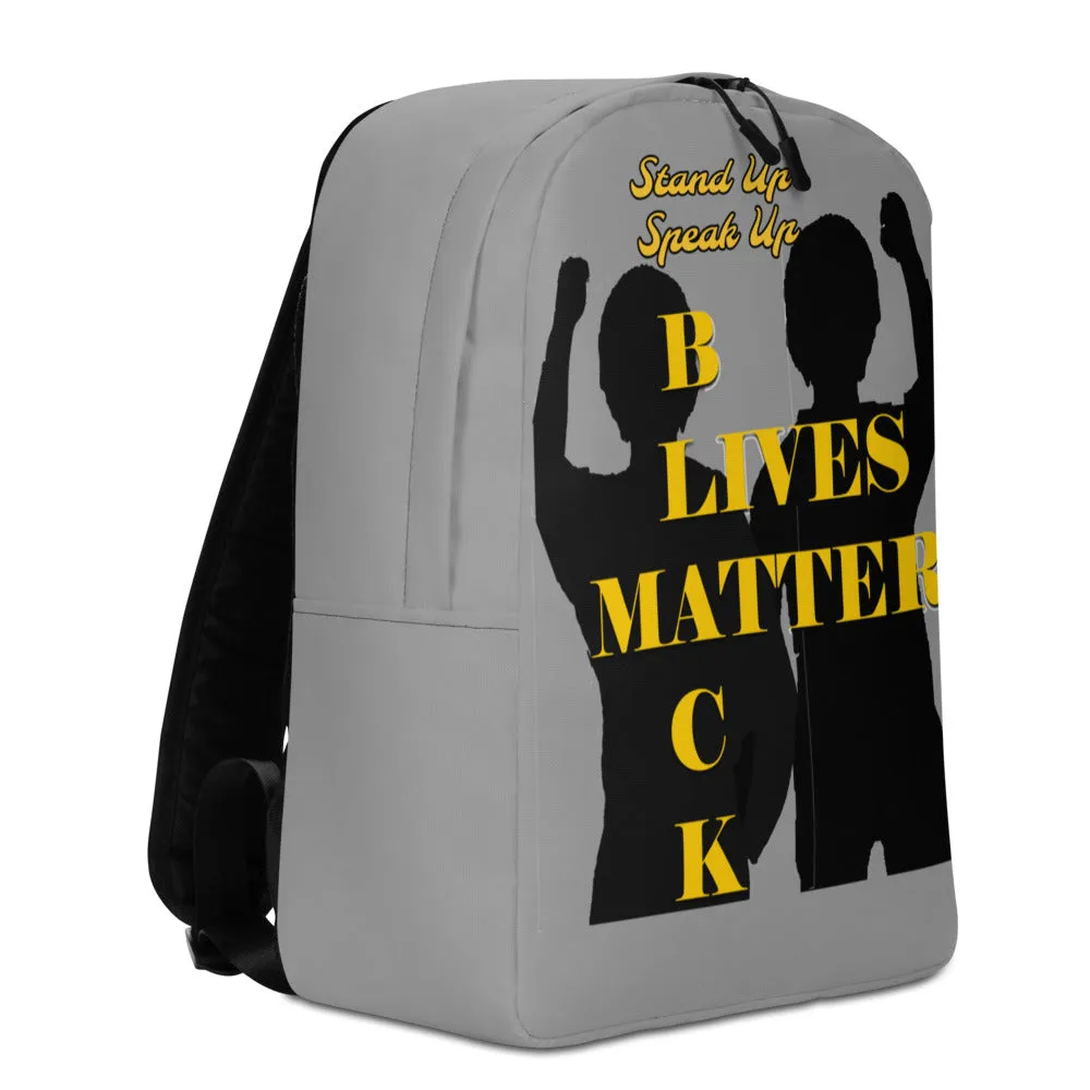 Black Lives Matter Minimalist Backpack