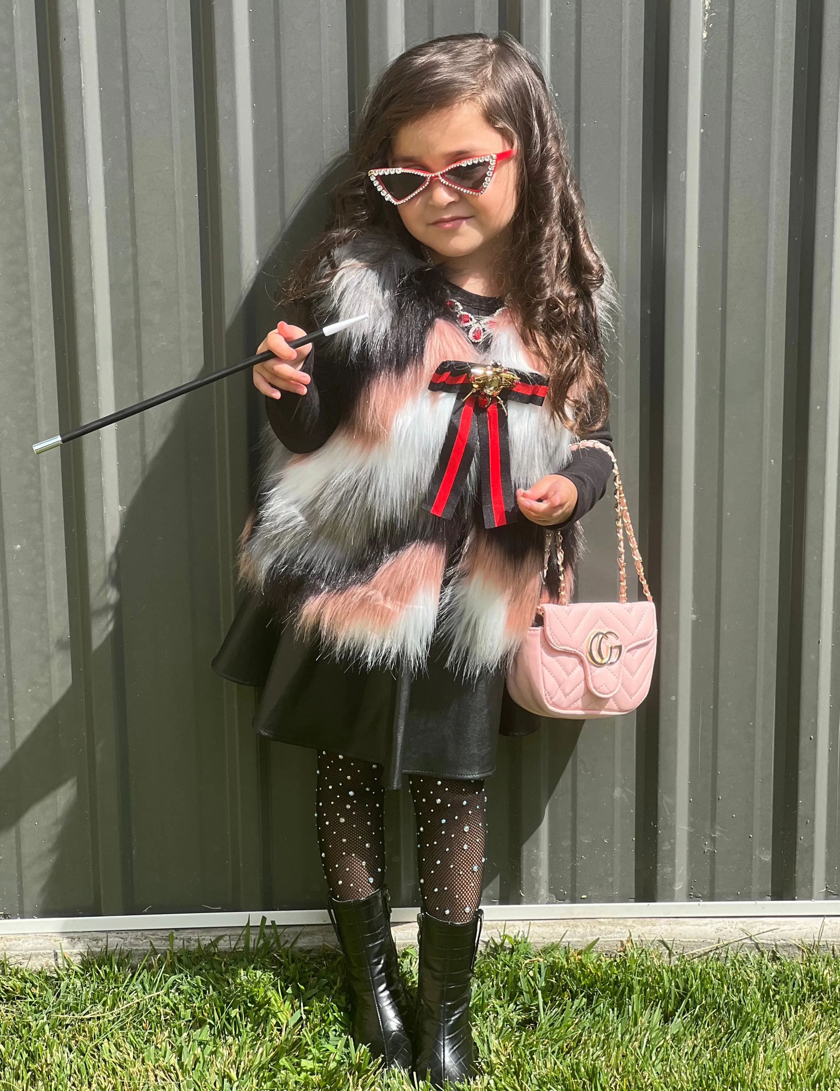 Bling Cat Eye Kids Glasses